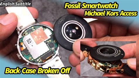 michael kors smartwatch back cover replacement
